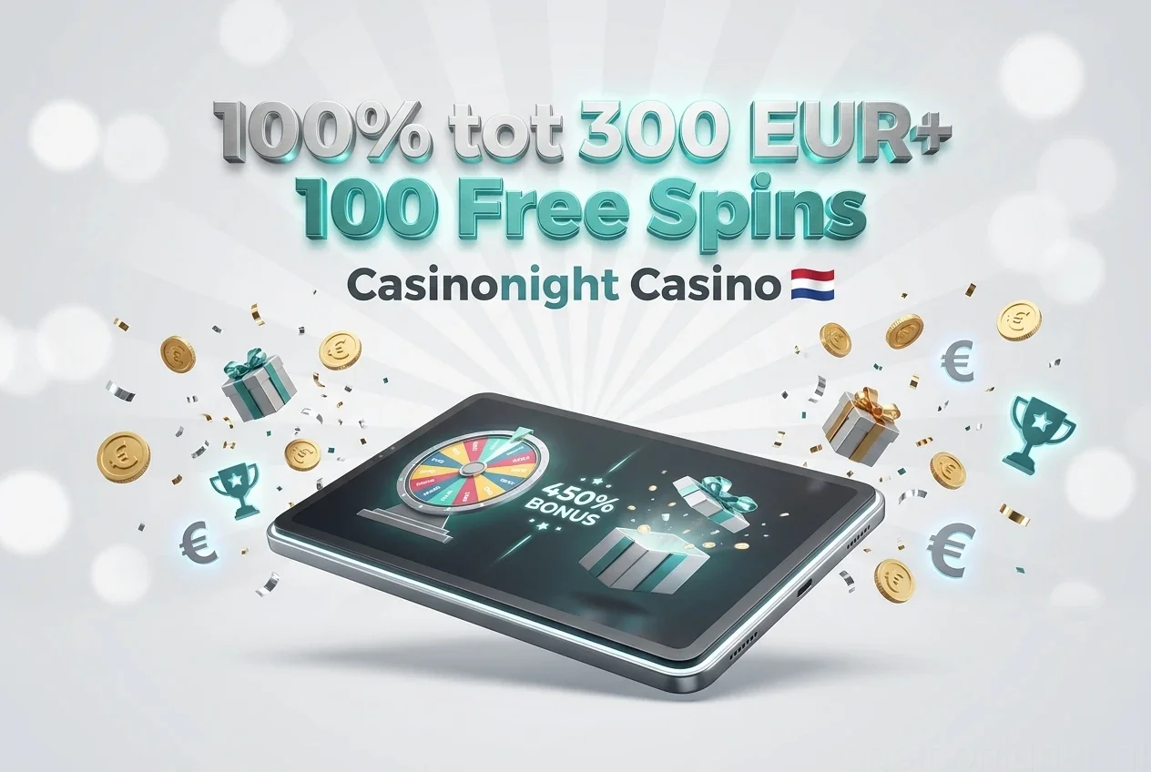 100% tot 300 EUR+ 100 Free Spins